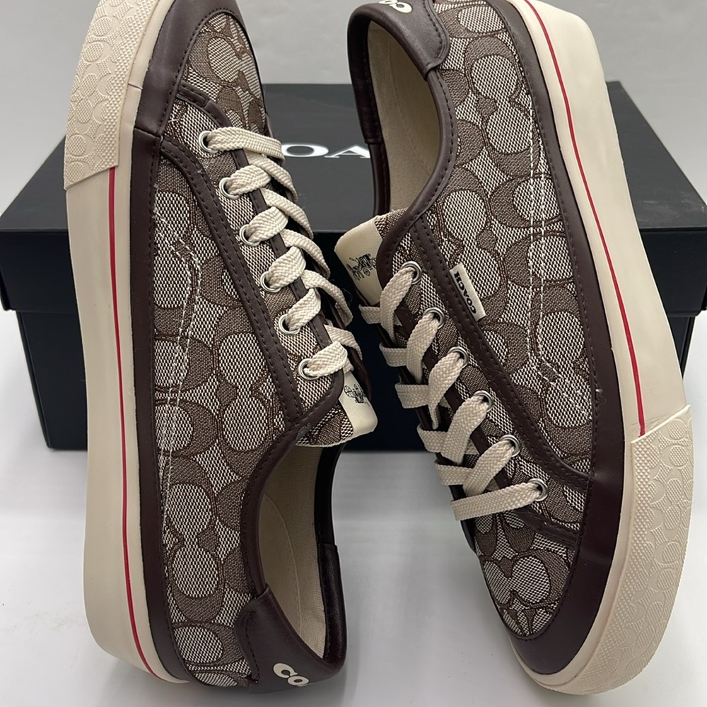 Coach Men's CITYSOLE PLATFORM Sneakers 
OAK/SADDLE
C5931 QGB 10011275JAX - Picture 11 of 16